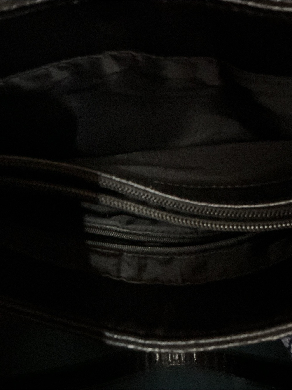 SOLD Timeless Black Shoulder Bag with Polished Hardware - Picture 4 of 4